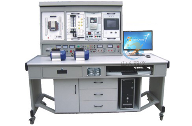 PLC、伺服驅(qū)動(dòng)、步進(jìn)驅(qū)動(dòng)、變頻調(diào)速、觸摸屏綜合實(shí)訓(xùn)裝置